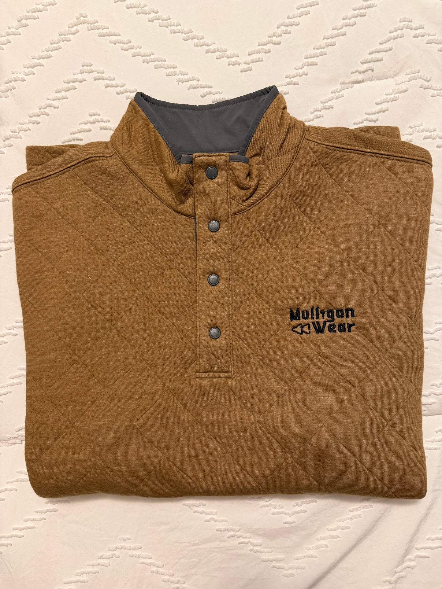 Retro Rewind Quilted Pullover