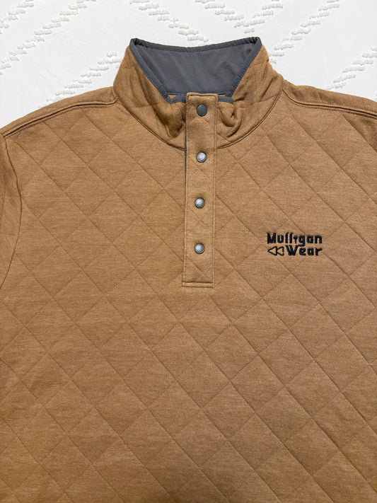 Retro Rewind Quilted Pullover