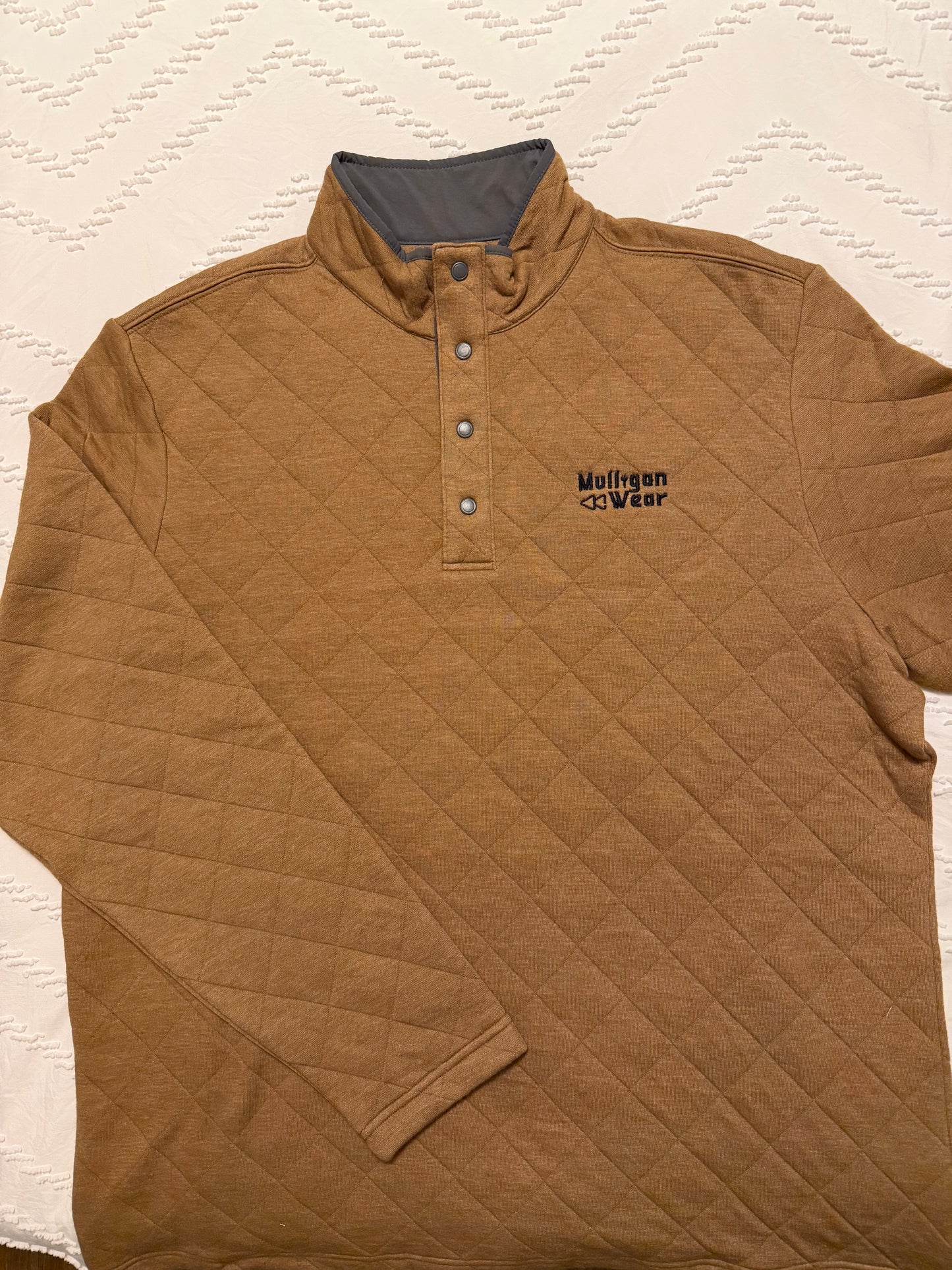 Retro Rewind Quilted Pullover
