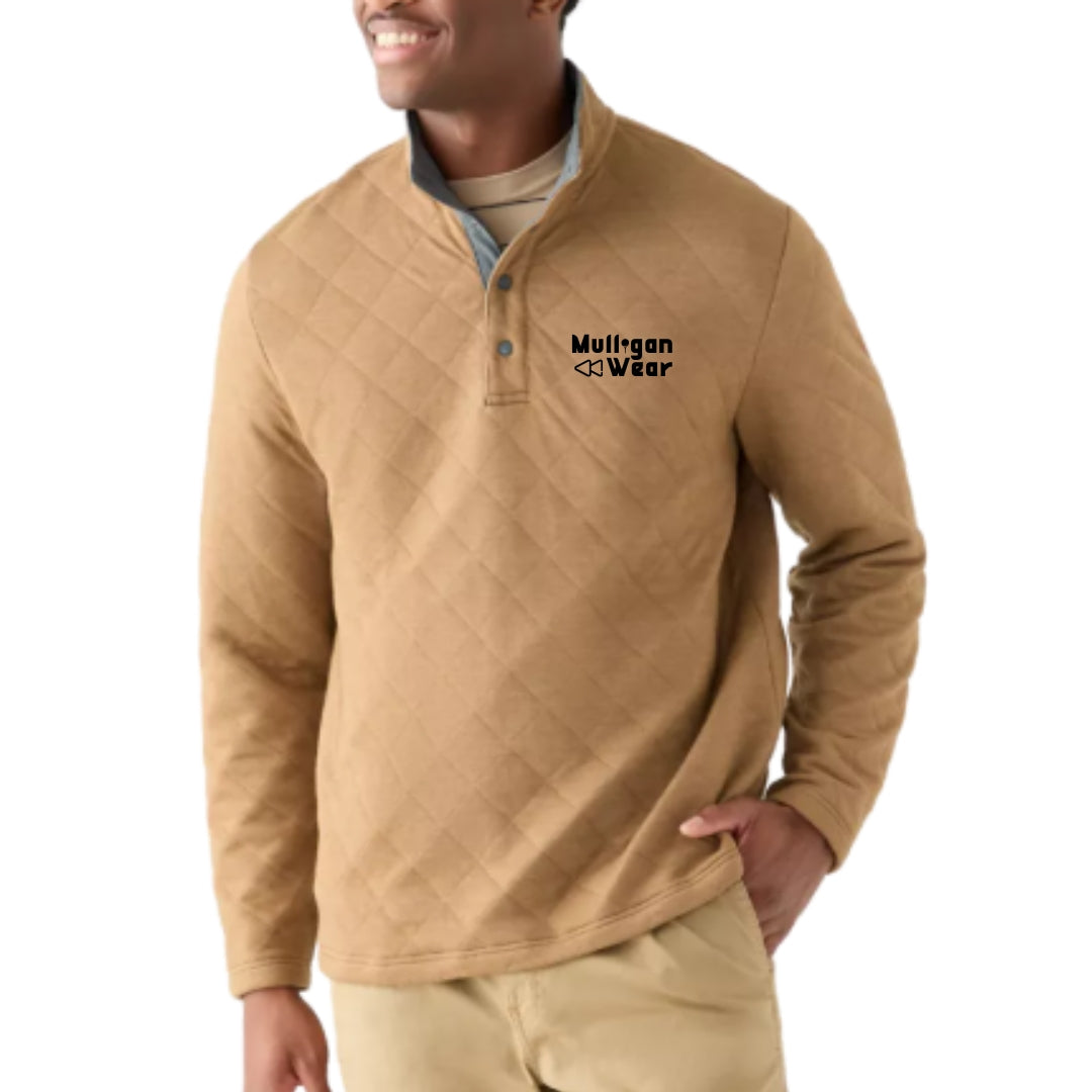 Retro Rewind Quilted Pullover